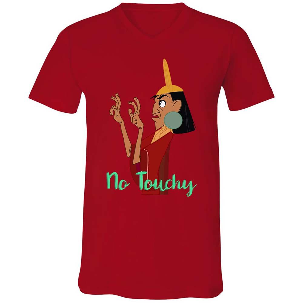Unisex V-Neck T-Shirt - 2A59T6L6 - Red - 5