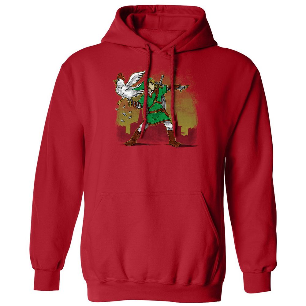 Classic Unisex Hoodie - QP5MZ7XT - Red - 5