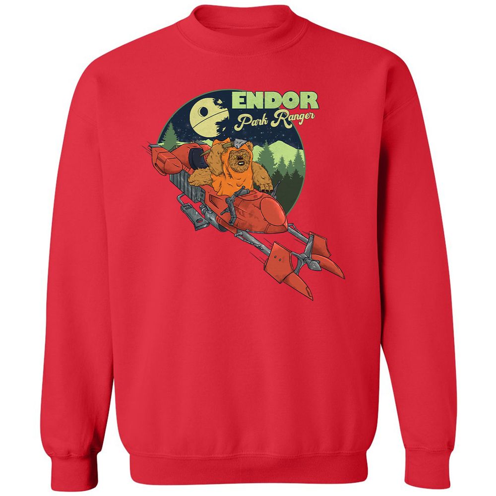 Classic Unisex Sweatshirt - GTFG7JQS - Red - 5