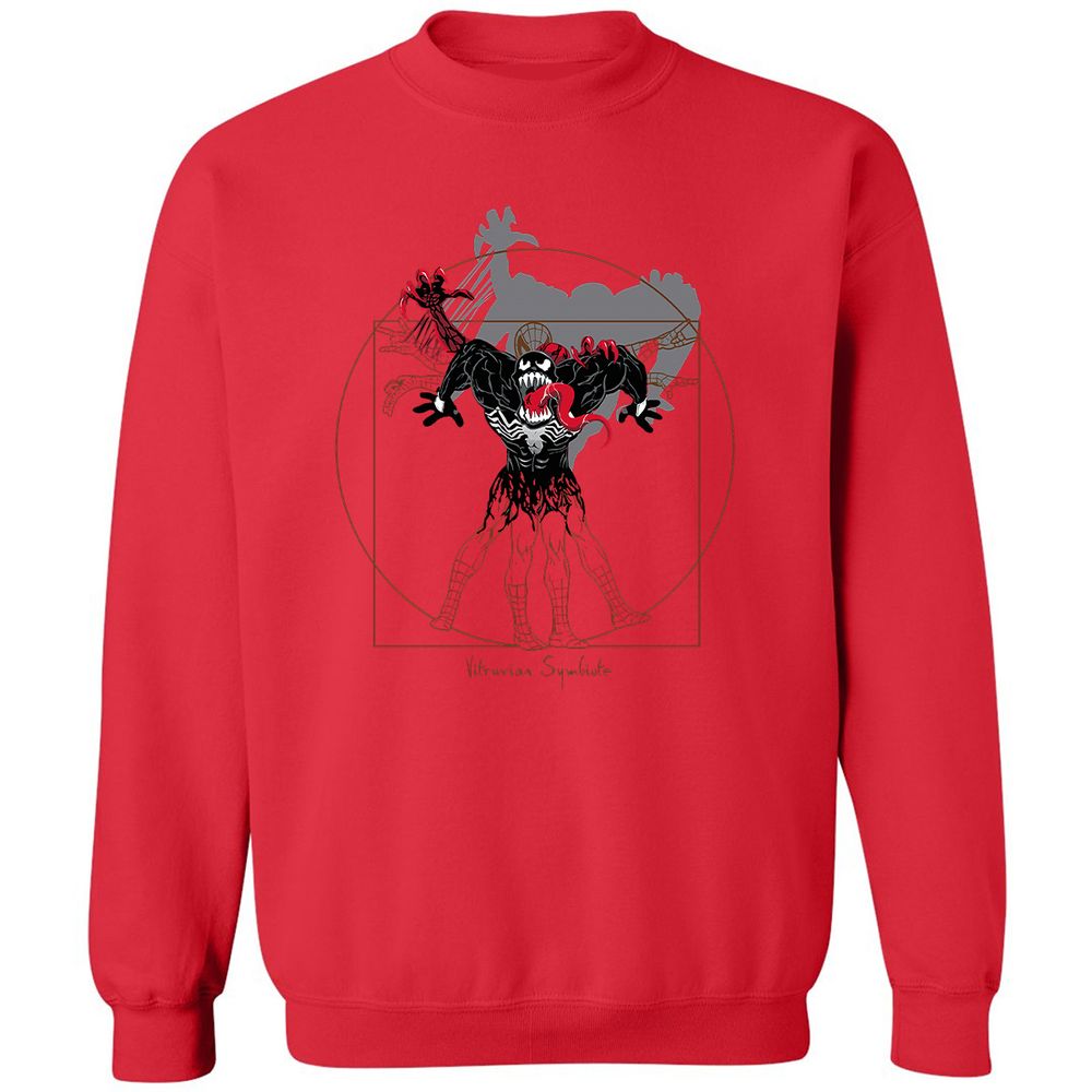 Classic Unisex Sweatshirt - JD8B2GLR - Red - 5