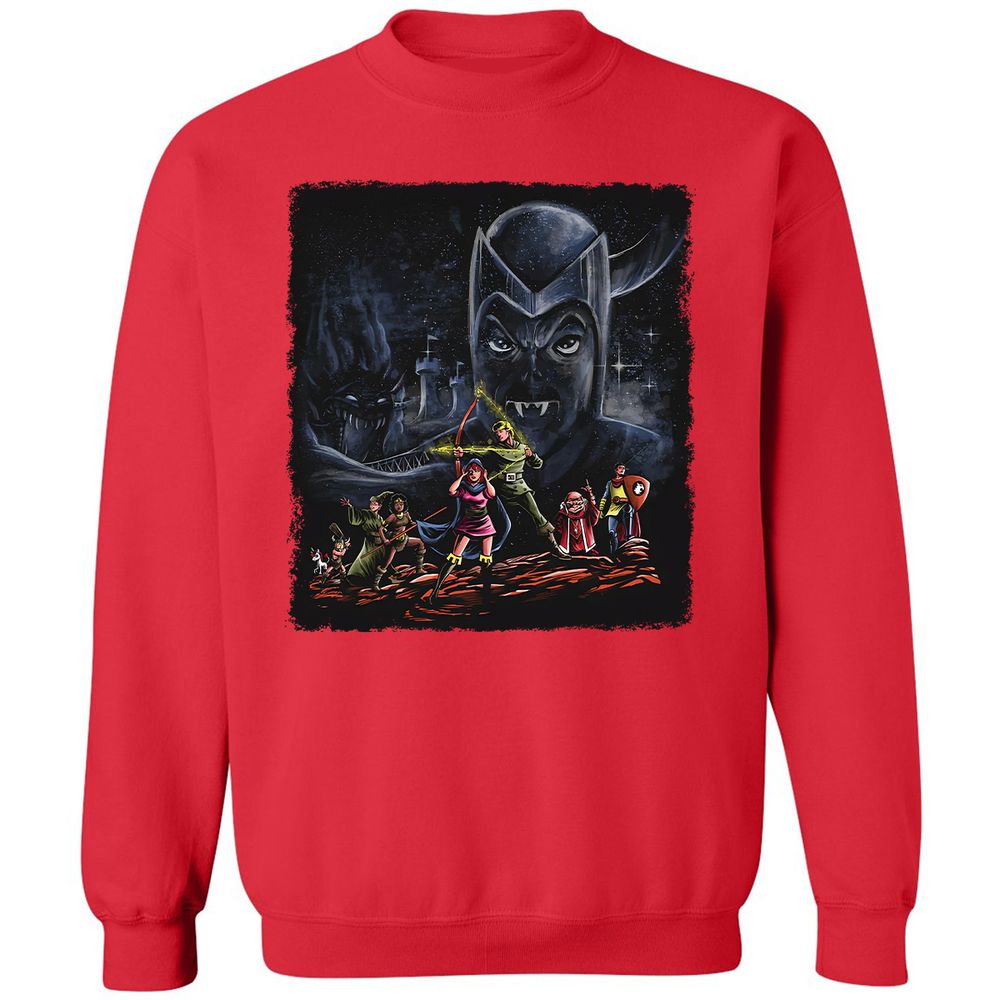 Classic Unisex Sweatshirt - CHNNS8ZN - Red - 5