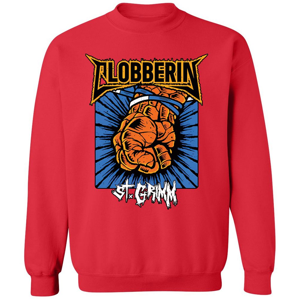 Classic Unisex Sweatshirt - BQT6PATV - Red - 5