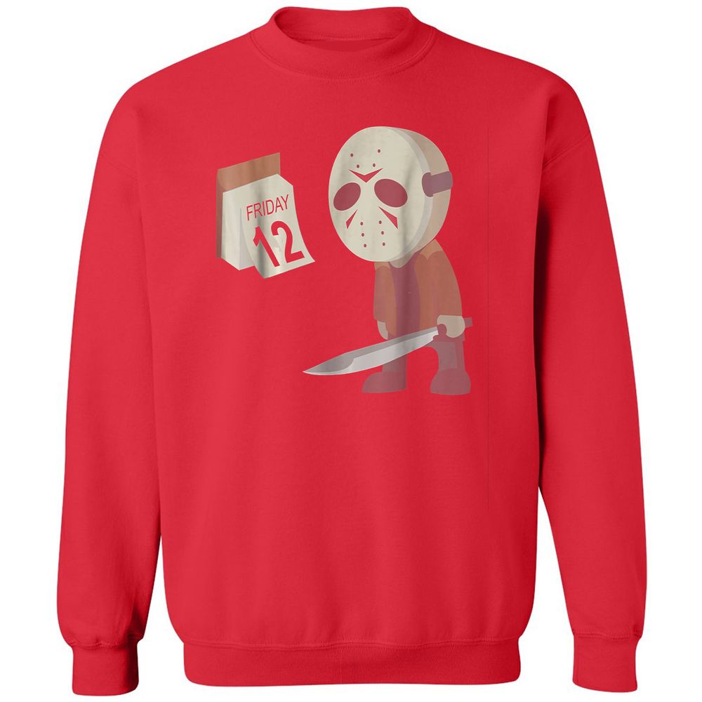 Classic Unisex Sweatshirt - YT8A2CJK - Red - 5