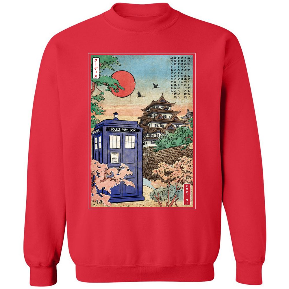 Classic Unisex Sweatshirt - Z6MMR2E5 - Red - 5