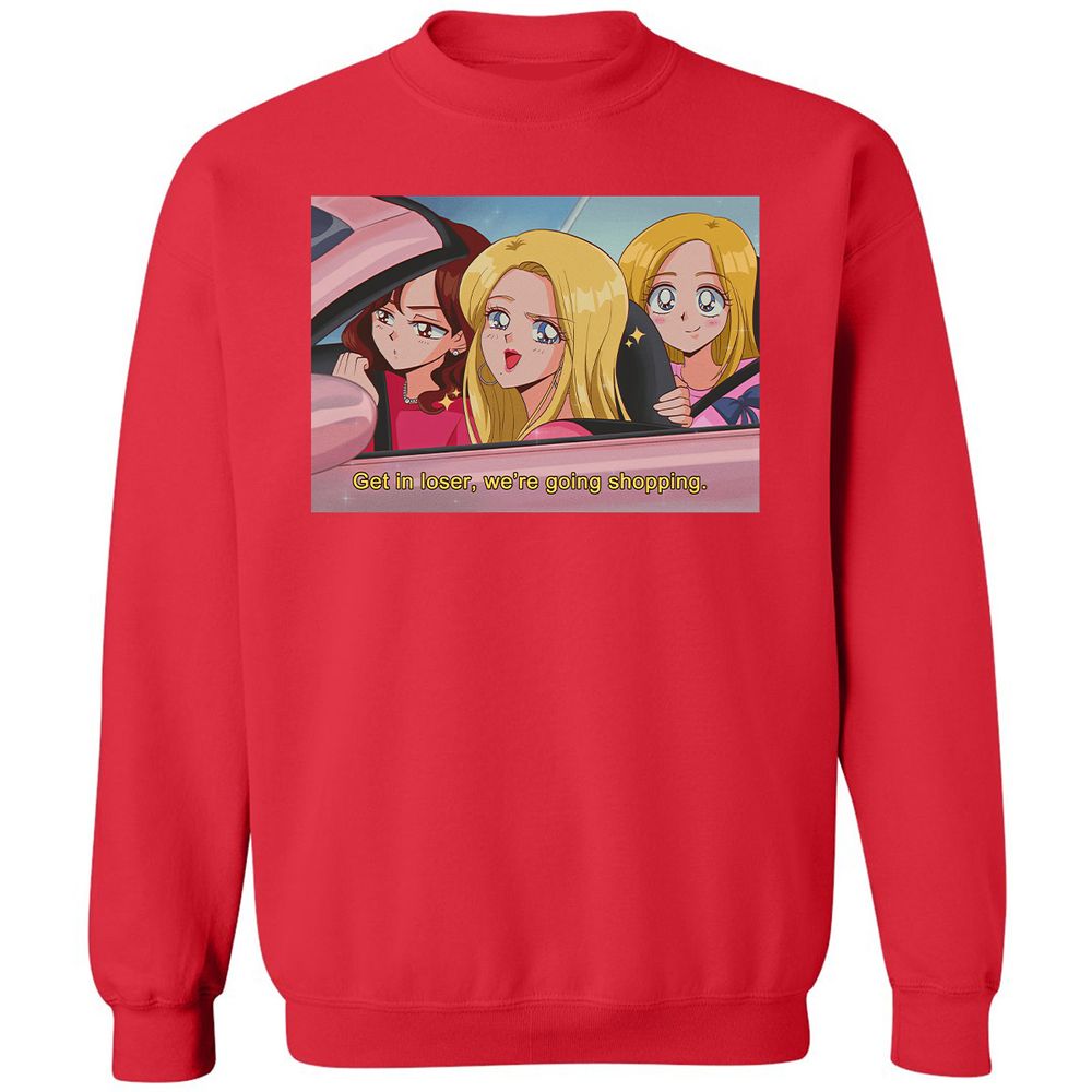 Classic Unisex Sweatshirt - R23CF5NA - Red - 5