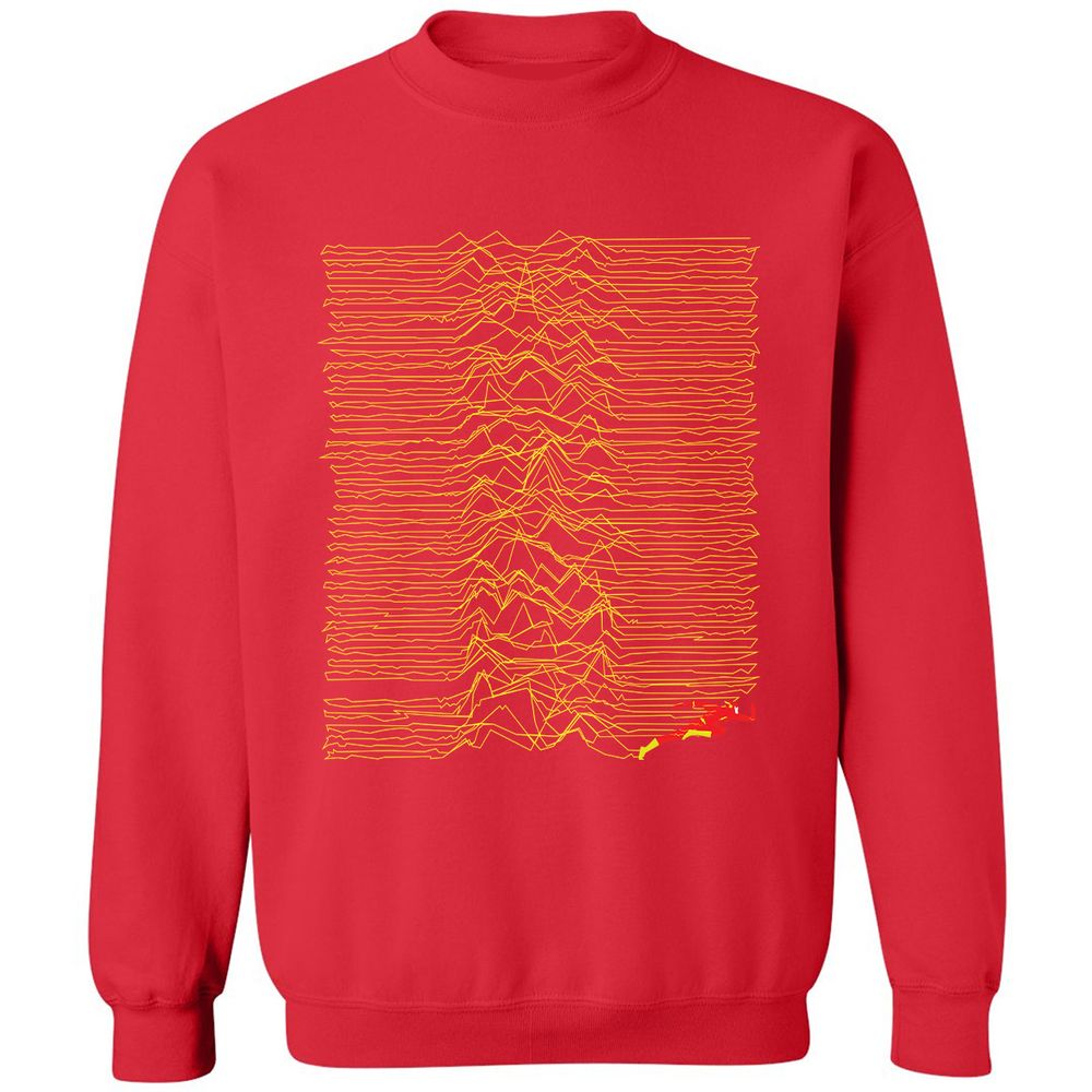 Classic Unisex Sweatshirt - A2T5RBQJ - Red - 5