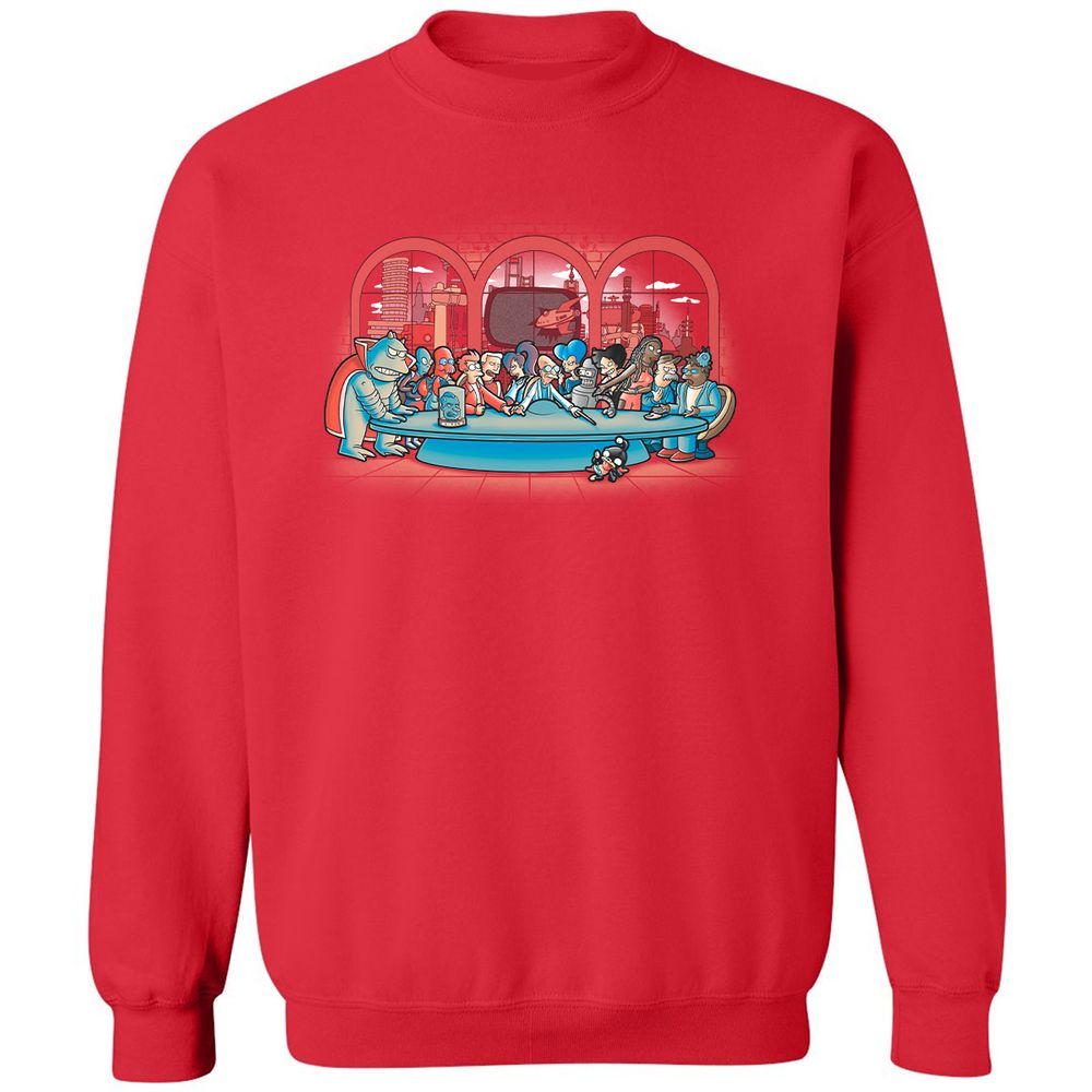 Classic Unisex Sweatshirt - 2Z1VLYY9 - Red - 5