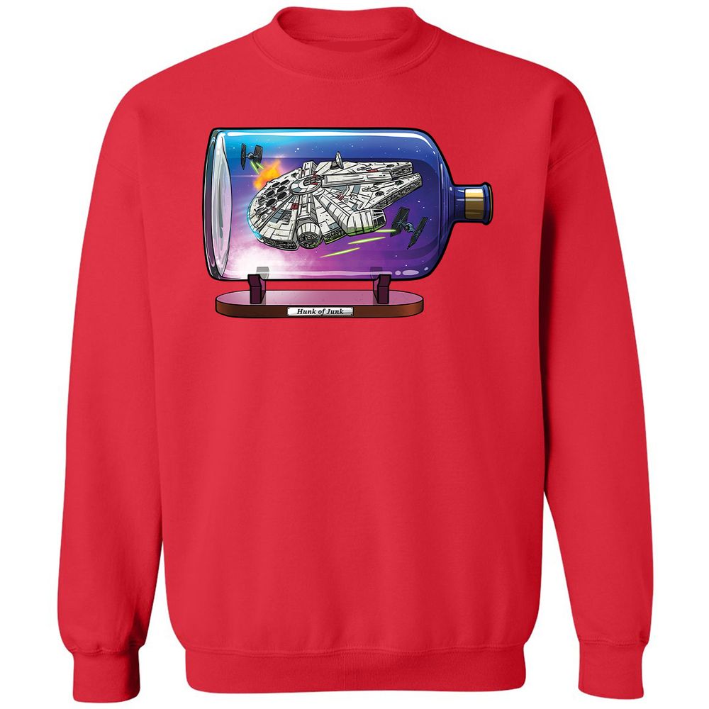 Classic Unisex Sweatshirt - RMNB113A - Red - 5