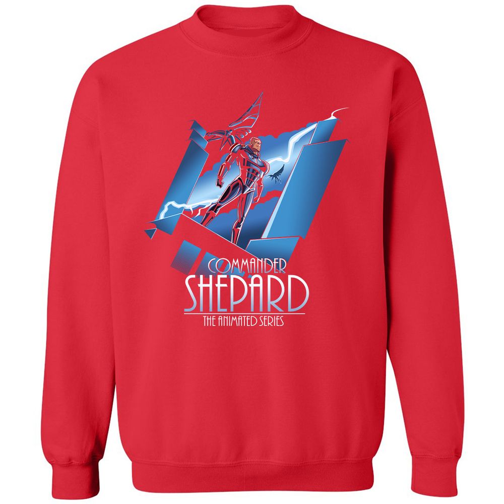 Classic Unisex Sweatshirt - 77GC5VEN - Red - 5