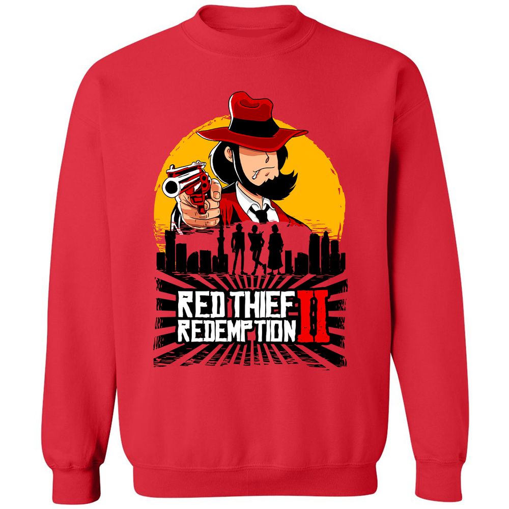 Classic Unisex Sweatshirt - M13KKC2B - Red - 5