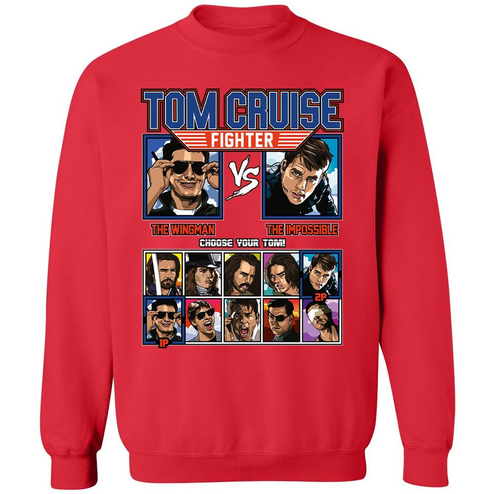 Classic Unisex Sweatshirt - UR12NRZN - Red - 5