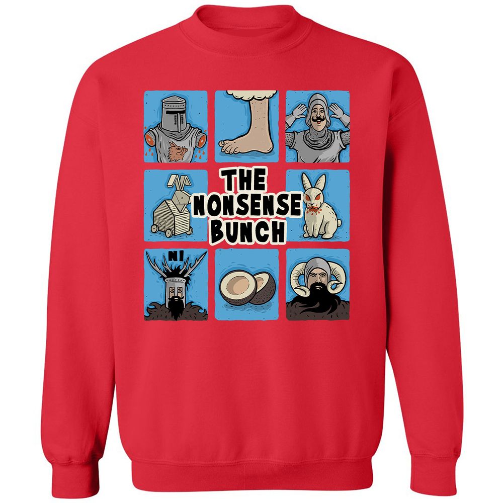 Classic Unisex Sweatshirt - MQSUJ1XL - Red - 5