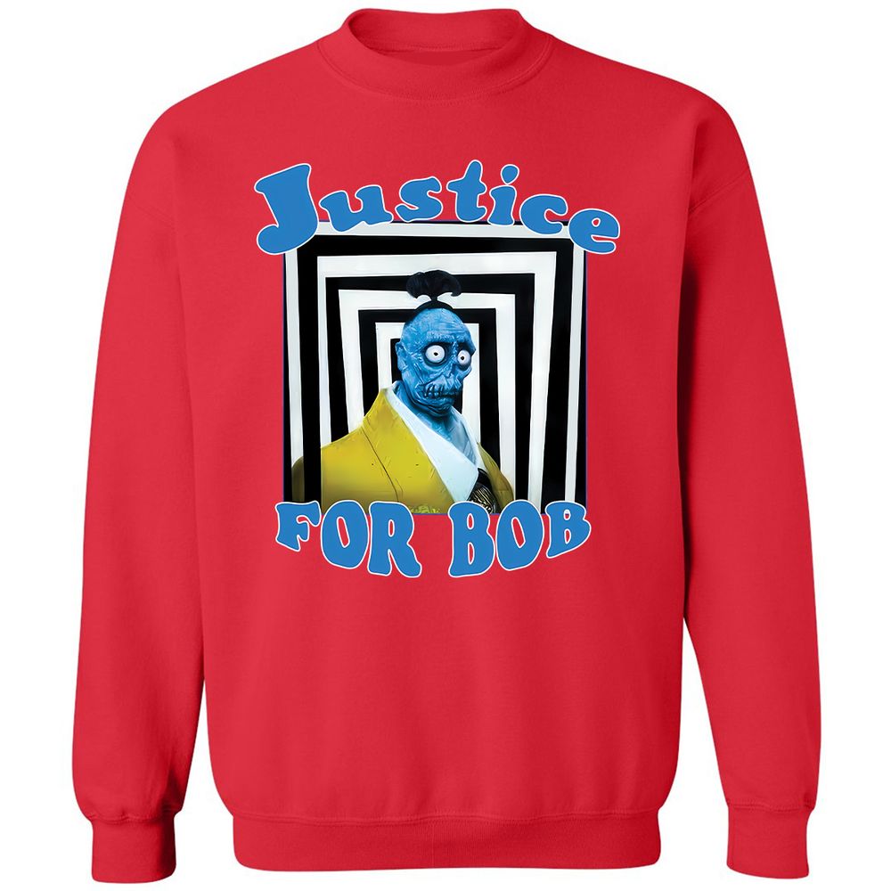 Classic Unisex Sweatshirt - LU8D7UTN - Red - 5