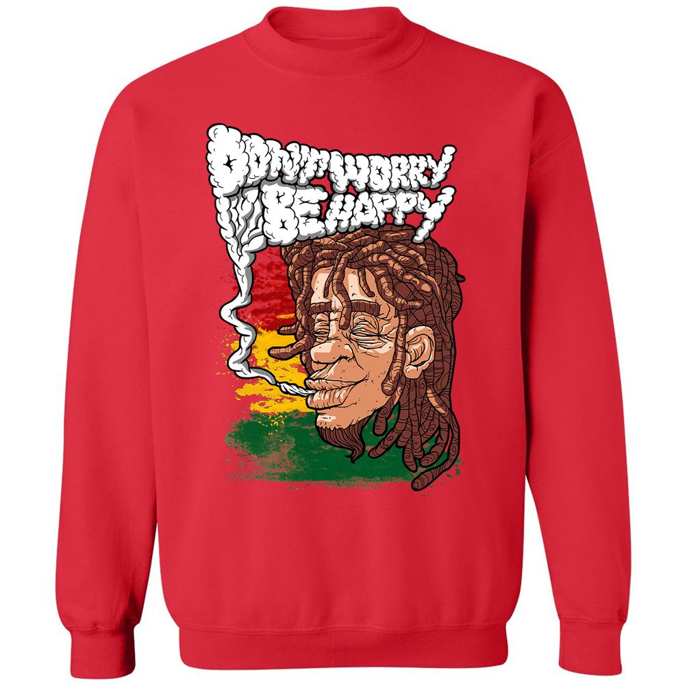 Classic Unisex Sweatshirt - N6L44JE2 - Red - 5