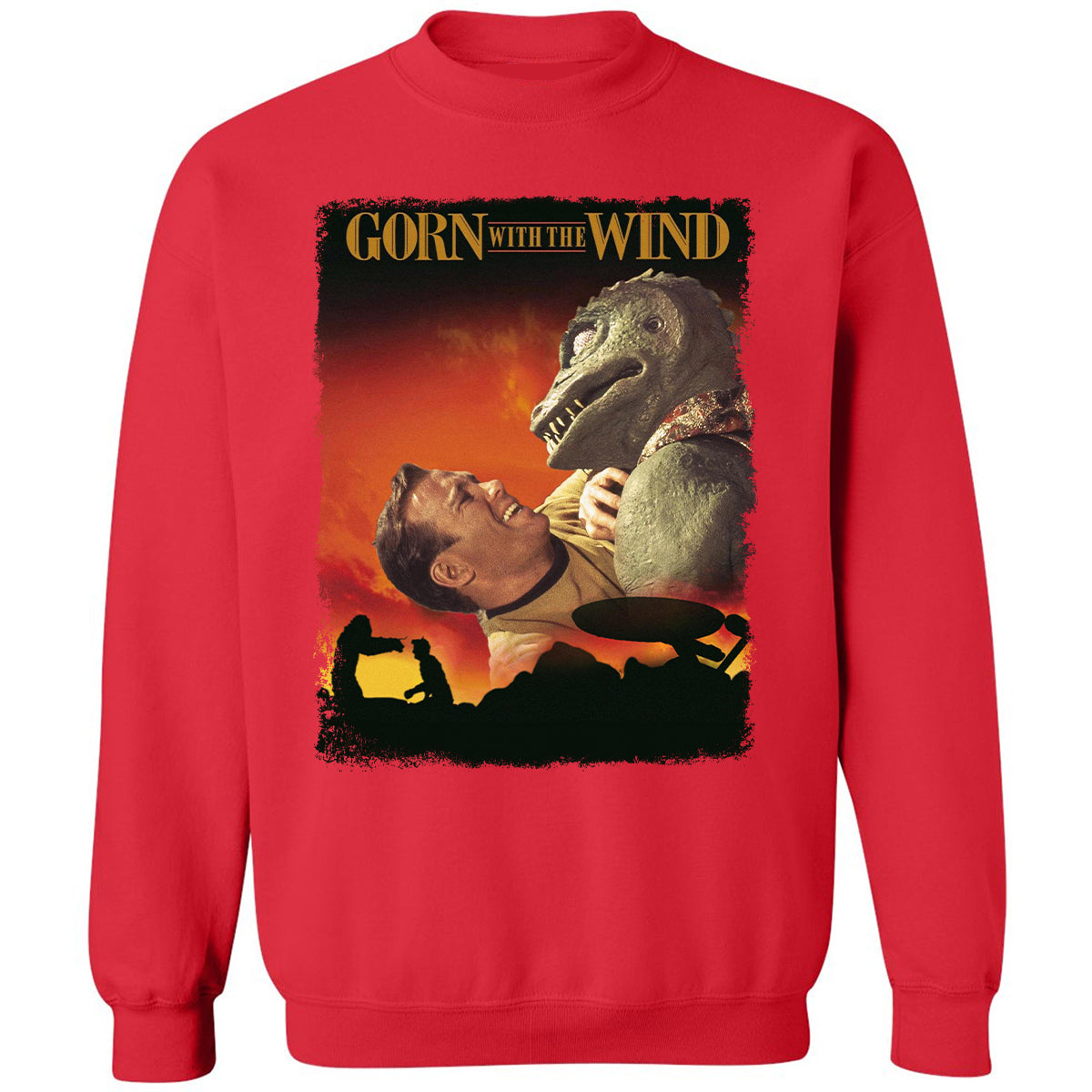 Classic Unisex Sweatshirt - CA3K9DXV - Red - 5