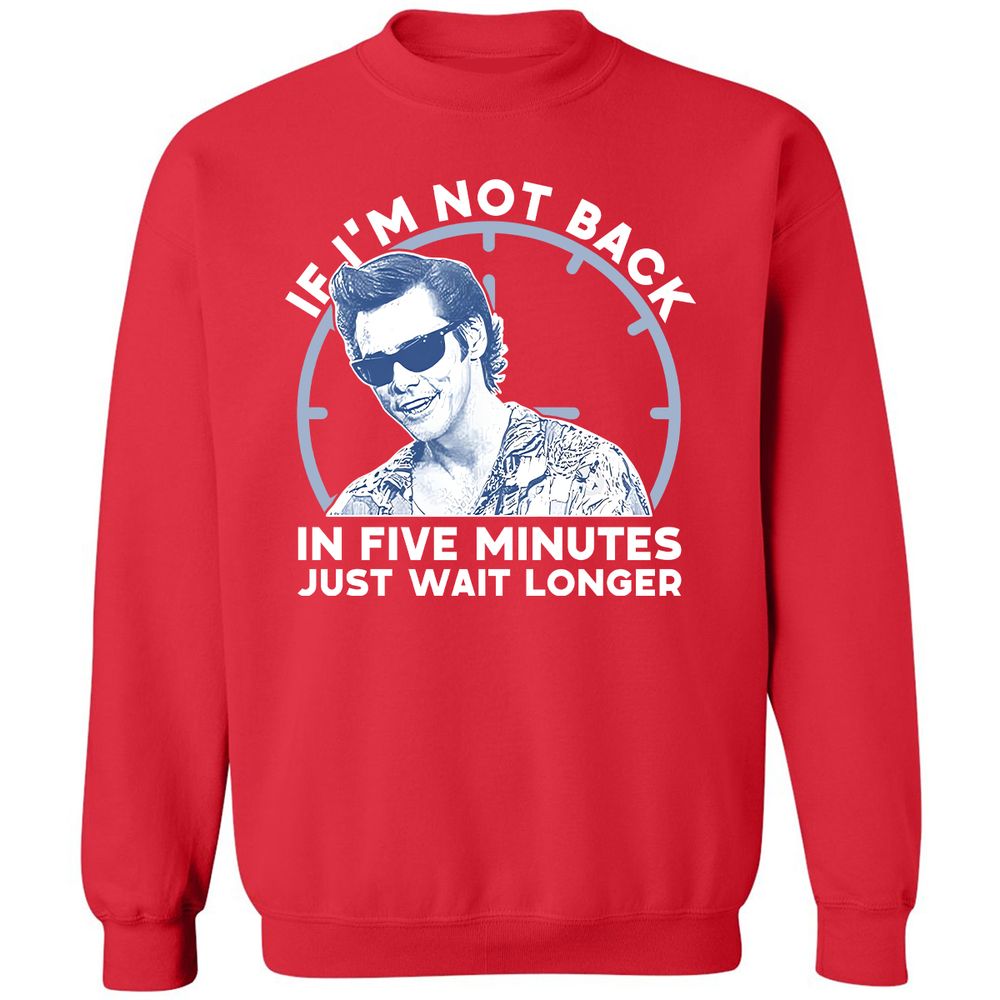 Classic Unisex Sweatshirt - TX7ATB5Z - Red - 5