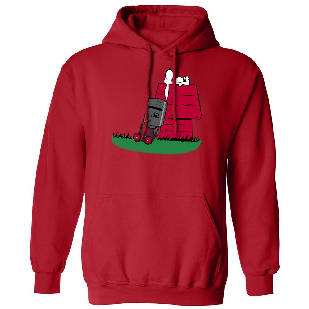 Classic Unisex Hoodie - 9SYF178G - Red - 5
