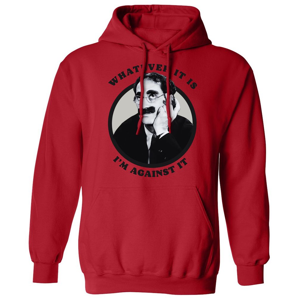 Classic Unisex Hoodie - R6SJNCHQ - Red - 5