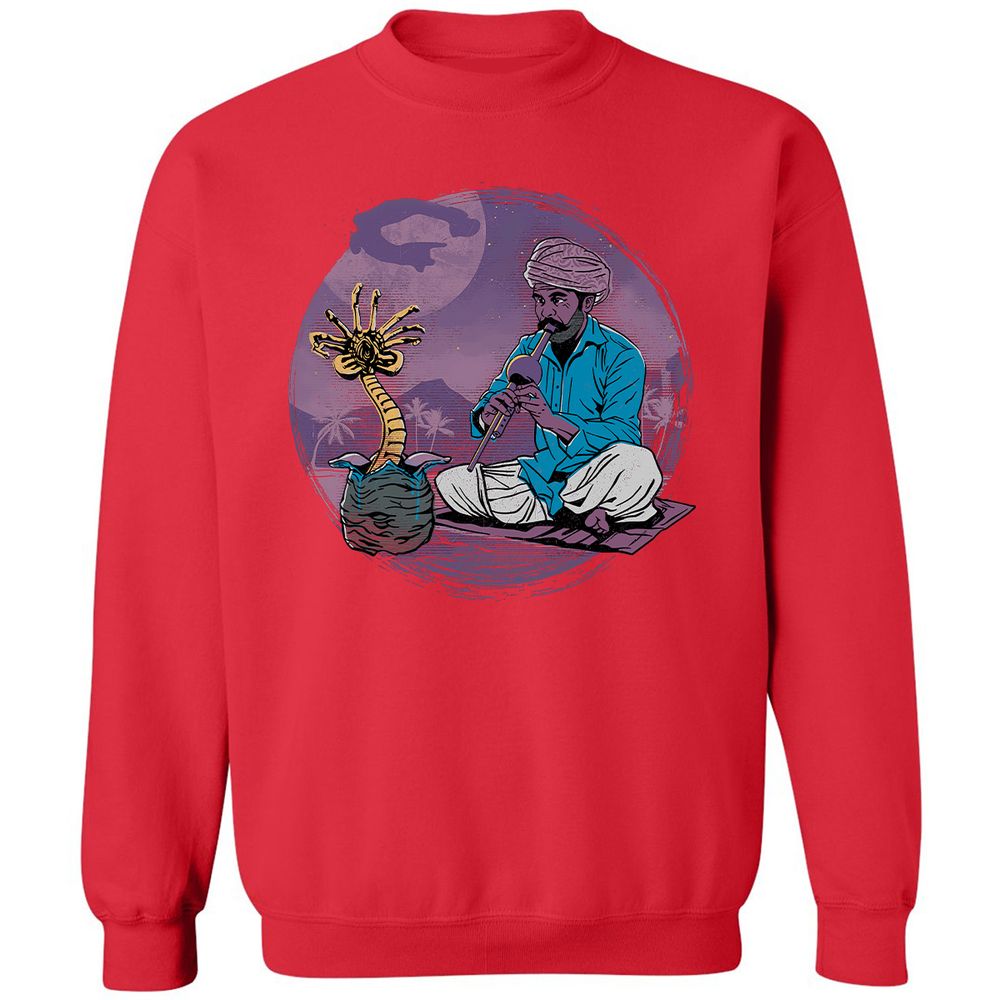 Classic Unisex Sweatshirt - 6WYYA393 - Red - 5