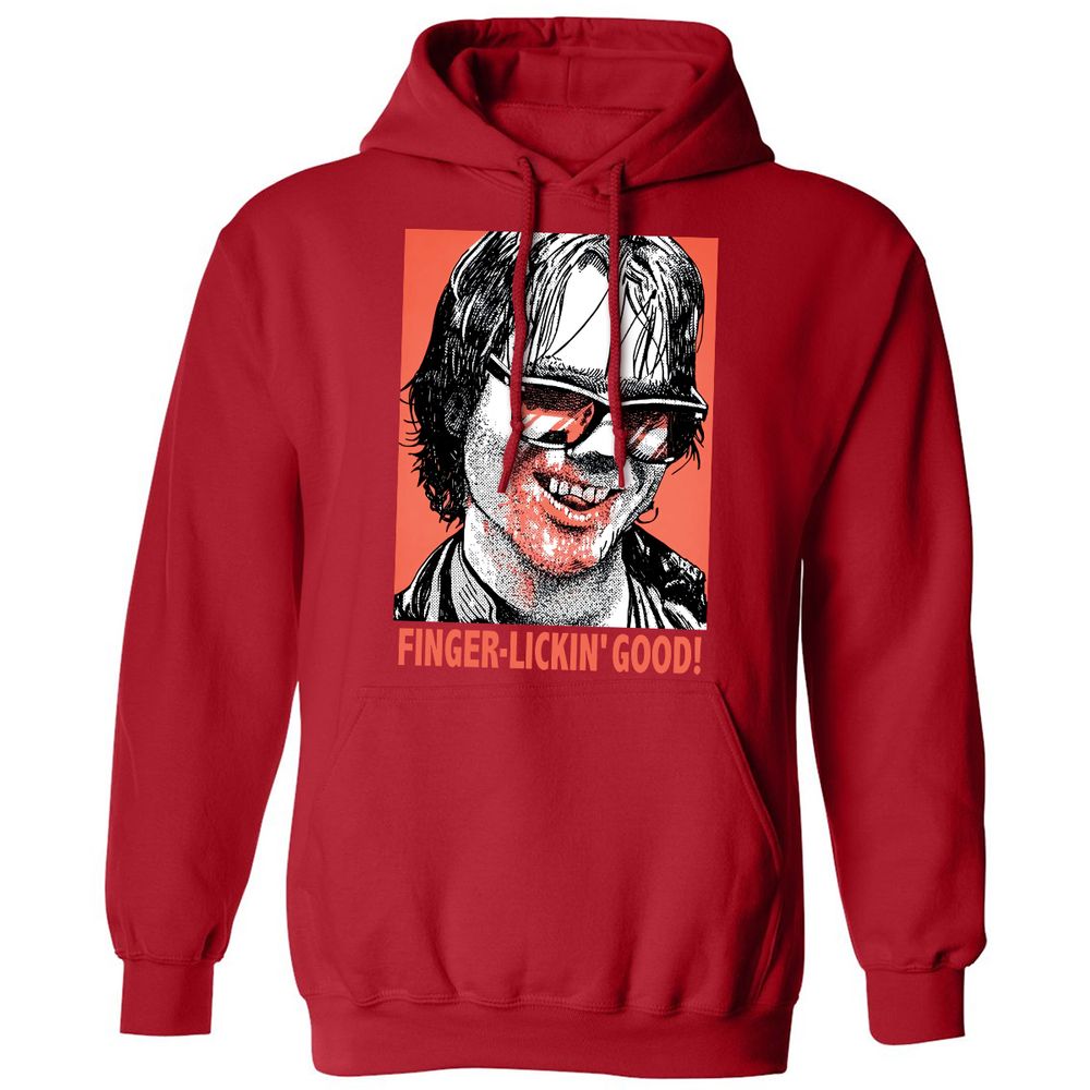 Classic Unisex Hoodie - U4Z99UPX - Red - 5