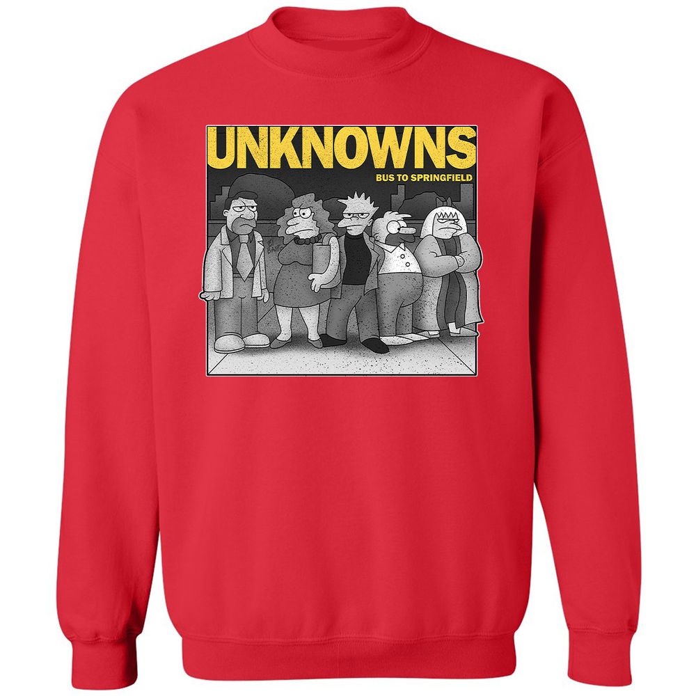 Classic Unisex Sweatshirt - P793KD6R - Red - 5