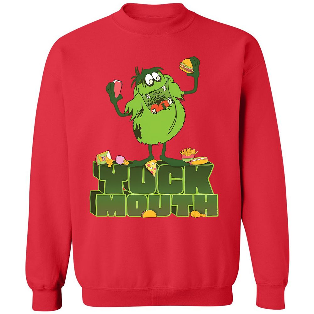 Classic Unisex Sweatshirt - 7SXKMAUP - Red - 5