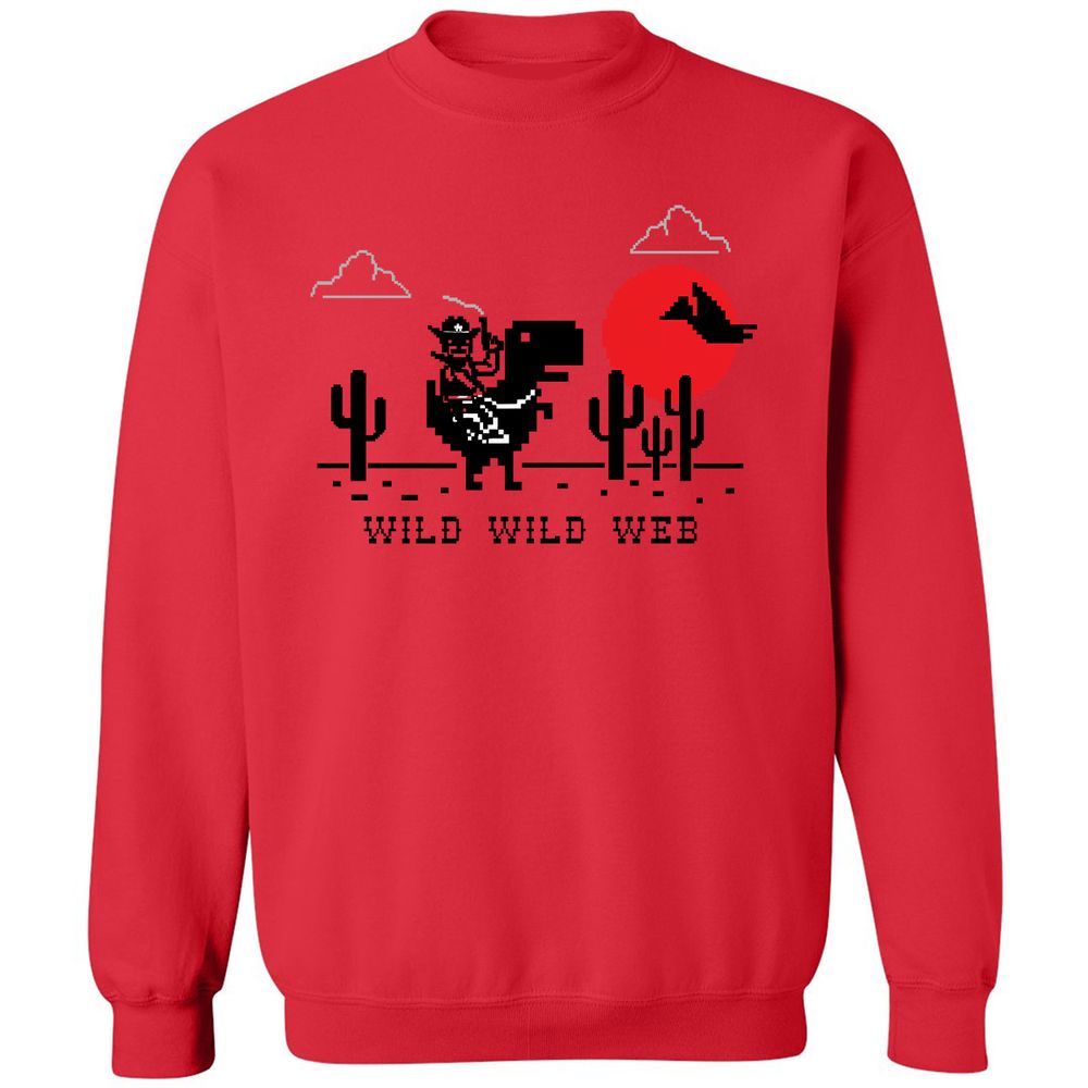 Classic Unisex Sweatshirt - YMTMZ7HW - Red - 5