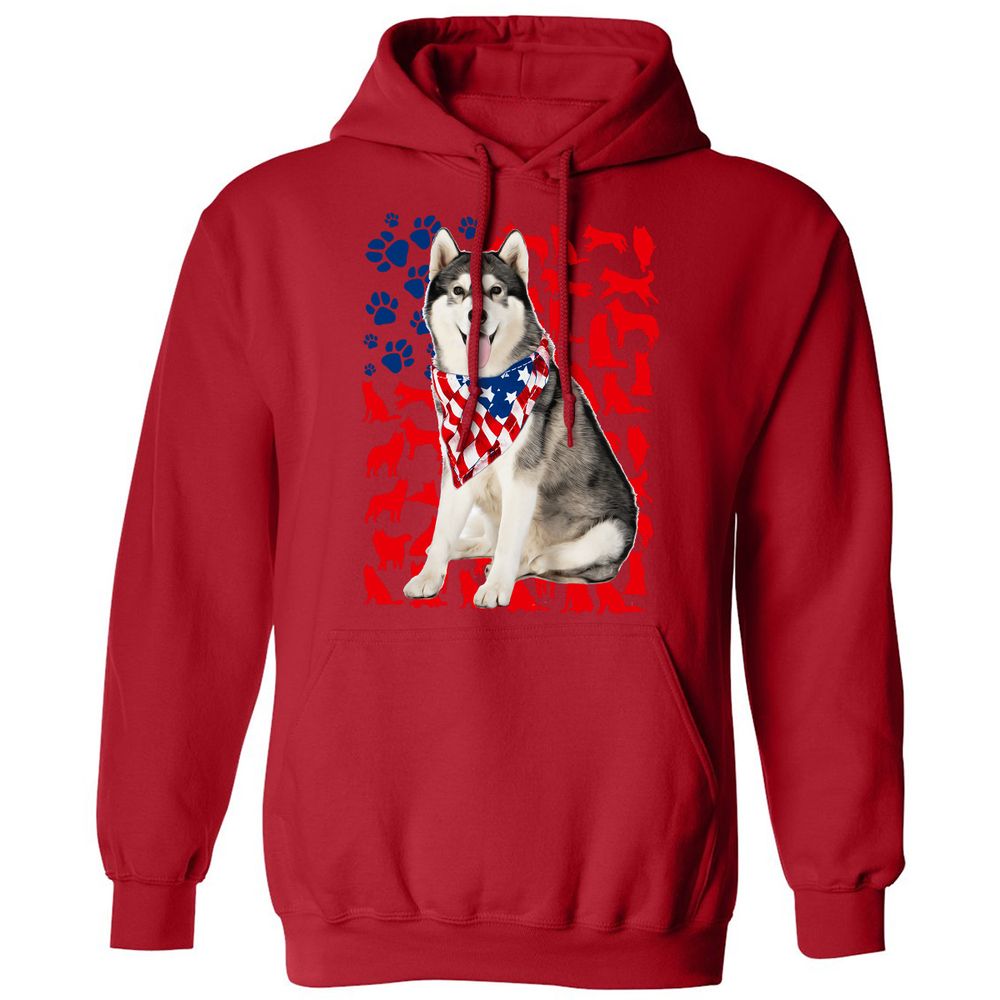 Classic Unisex Hoodie - FTA1Q2CV - Red - 5