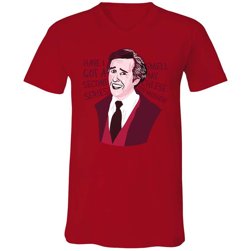 Unisex V-Neck T-Shirt - TTN1YEZG - Red - 5