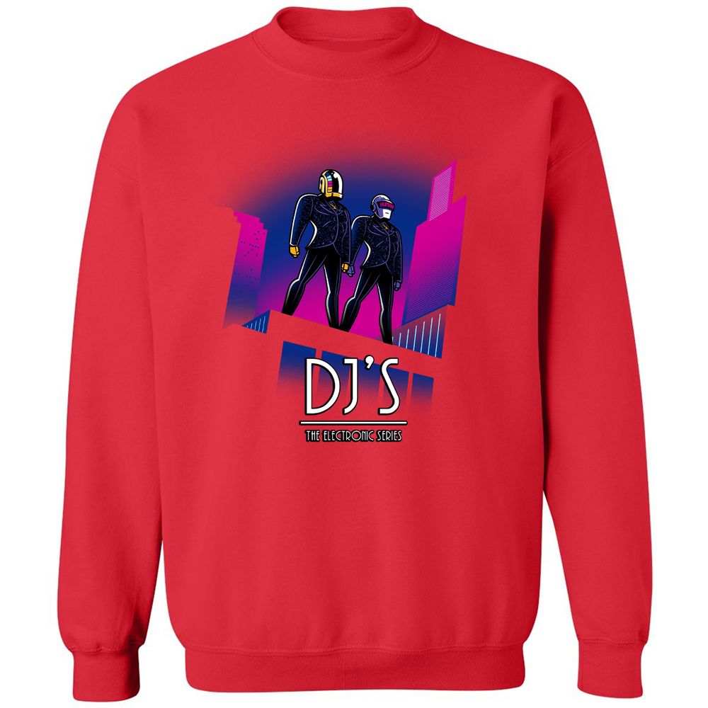 Classic Unisex Sweatshirt - 7DQ75S3Y - Red - 5