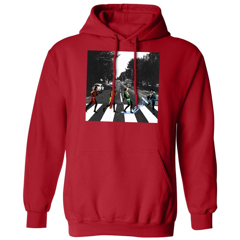 Classic Unisex Hoodie - FV2KAY6R - Red - 5