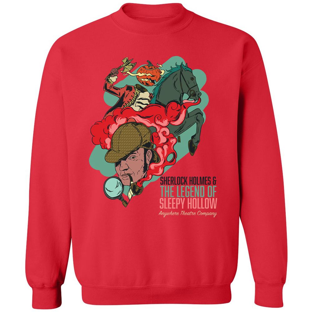 Classic Unisex Sweatshirt - YSH13GYW - Red - 5