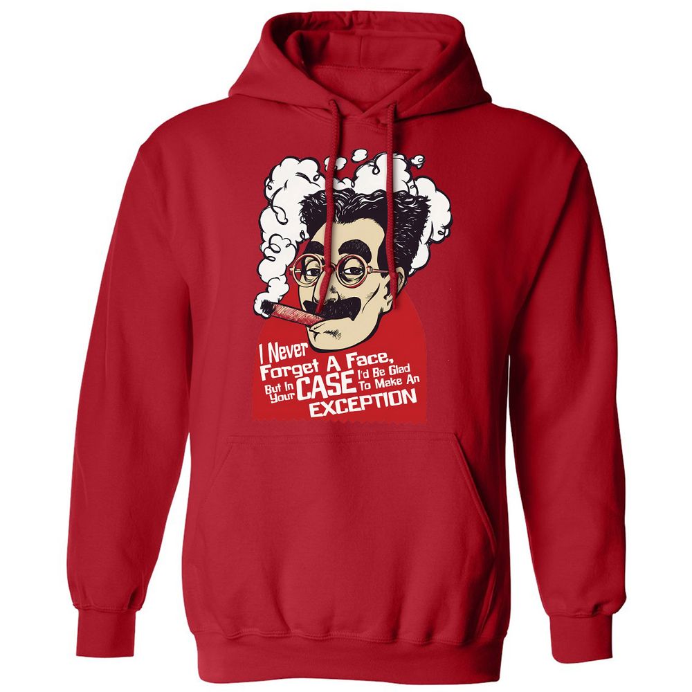 Classic Unisex Hoodie - Z51WU8A6 - Red - 5