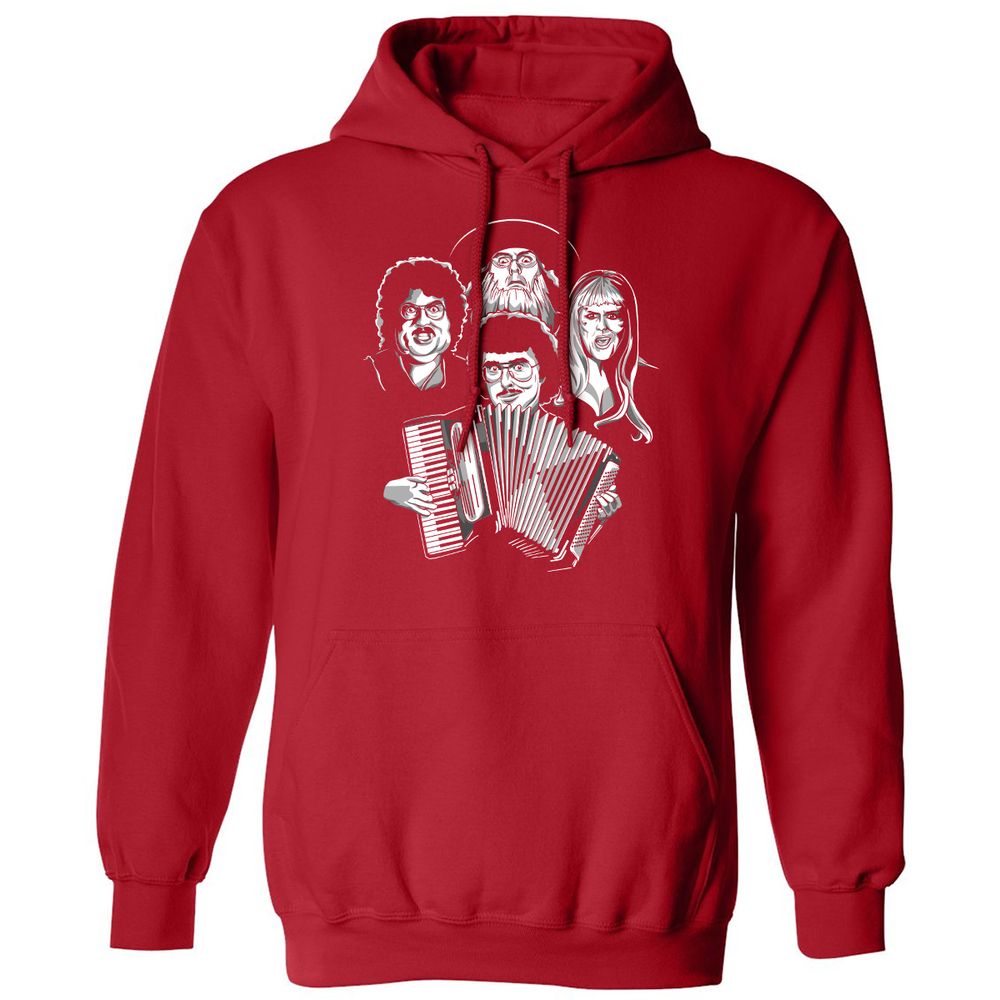 Classic Unisex Hoodie - DXJ8UGRC - Red - 5