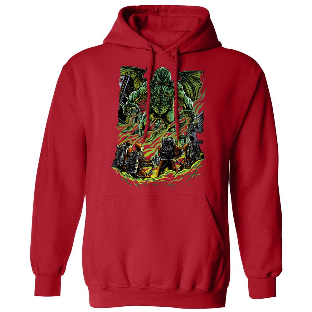 Classic Unisex Hoodie - MQLS7QSJ - Red - 5
