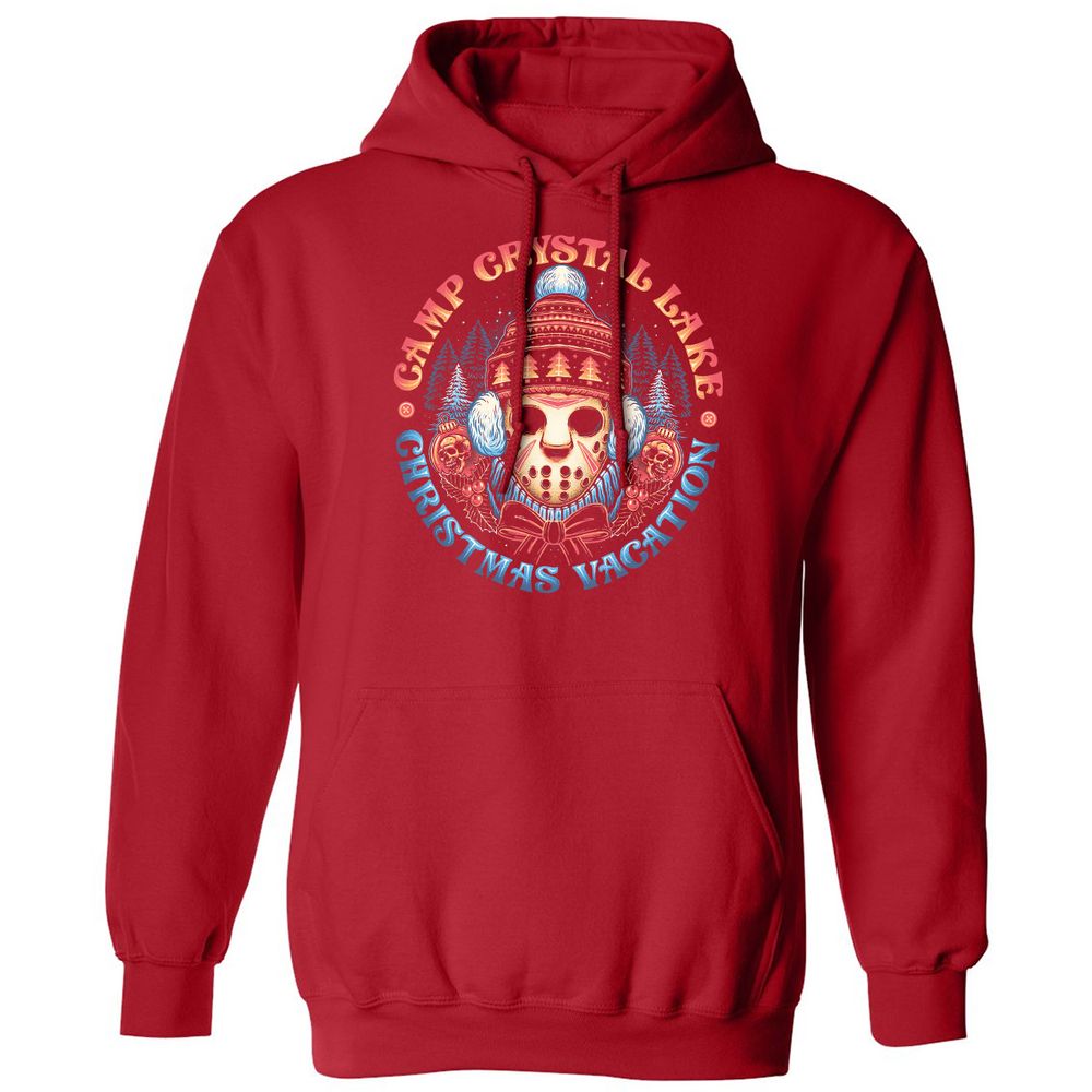 Classic Unisex Hoodie - 44LFHEVG - Red - 5