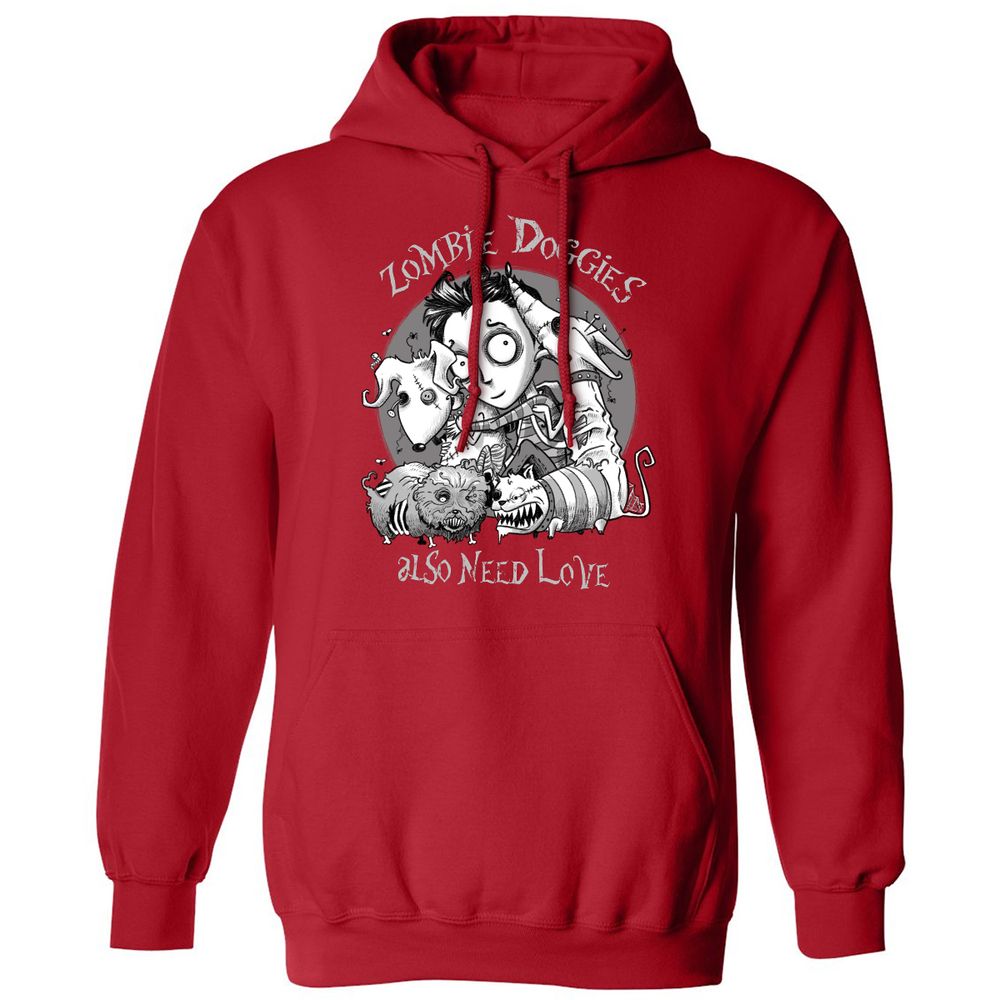 Classic Unisex Hoodie - H2TFWT54 - Red - 5