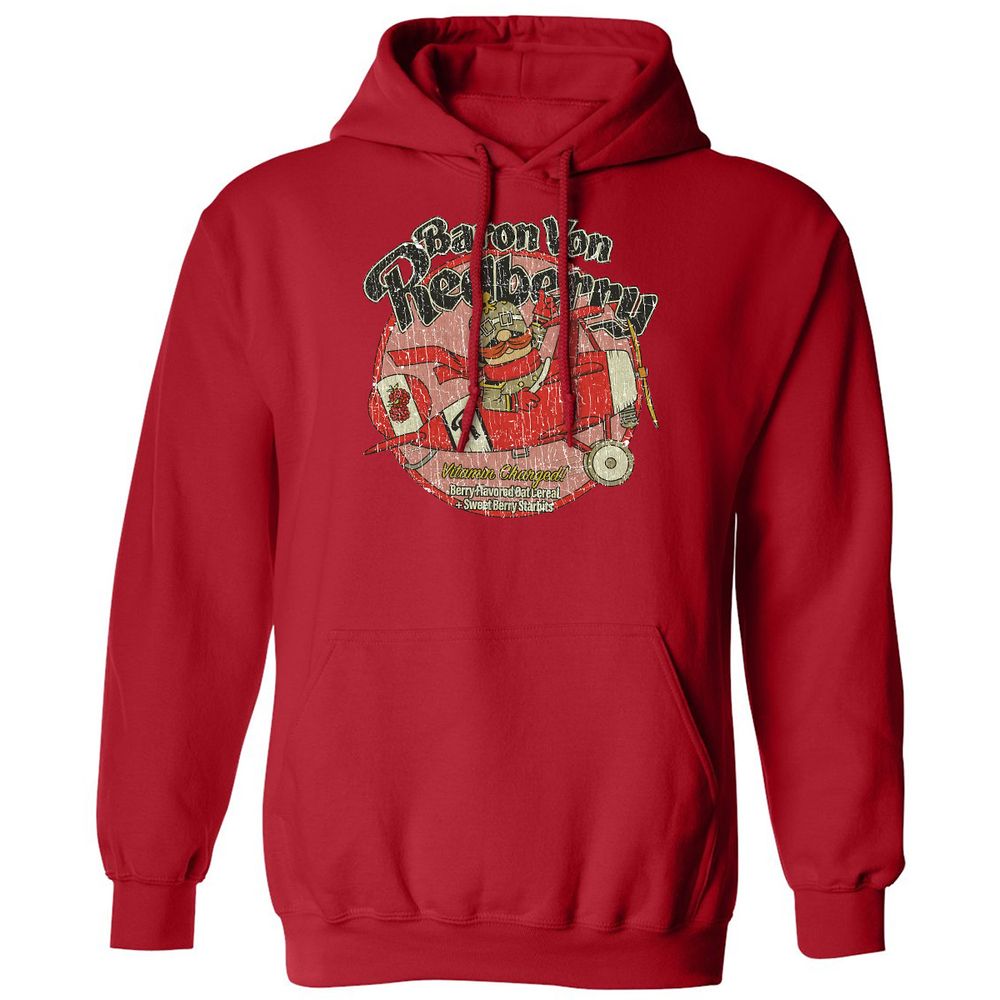 Classic Unisex Hoodie - D1PY8QXG - Red - 5