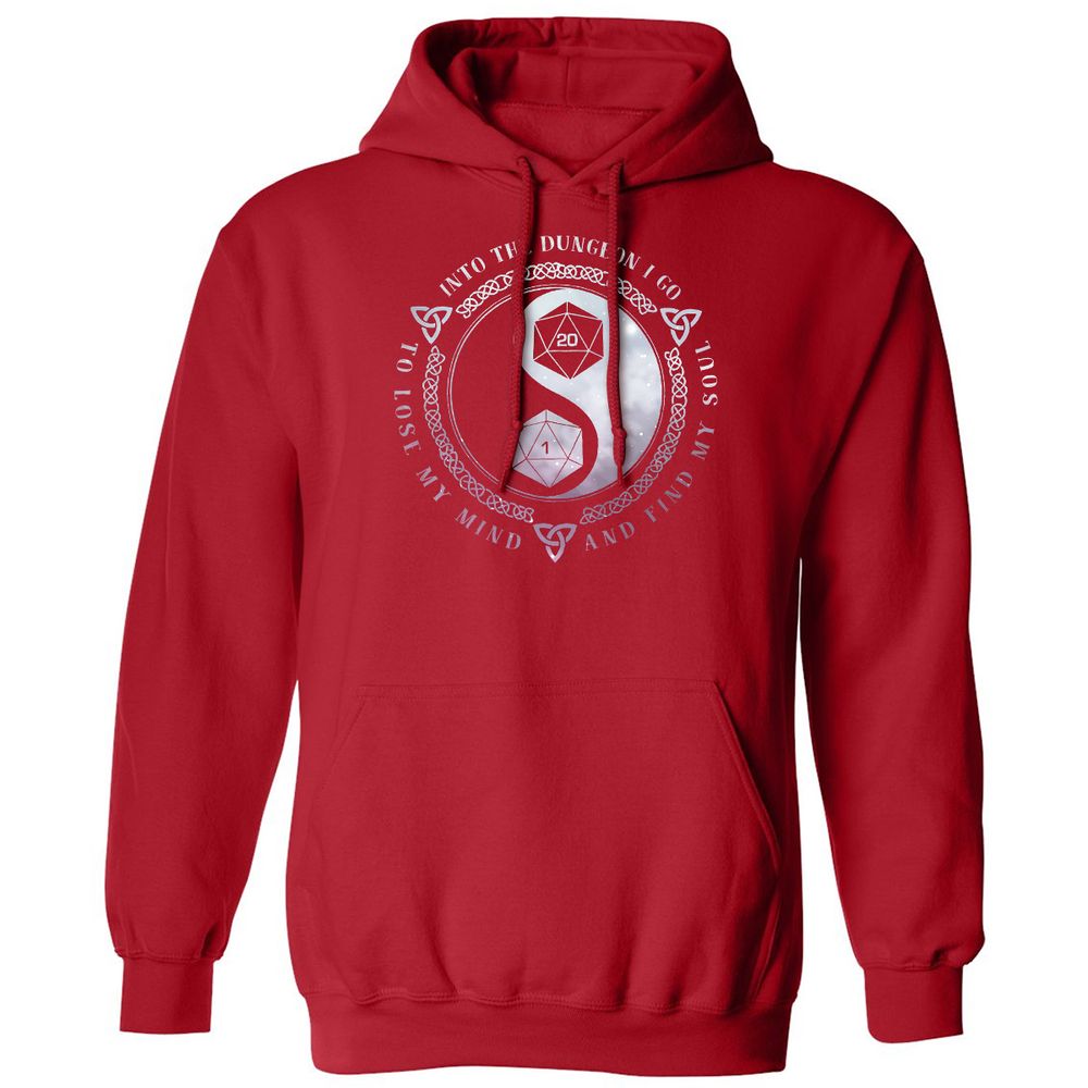 Classic Unisex Hoodie - UHGS7LPN - Red - 5