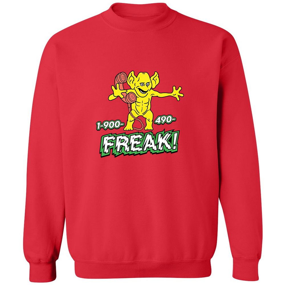 Classic Unisex Sweatshirt - KDWRHKWF - Red - 5