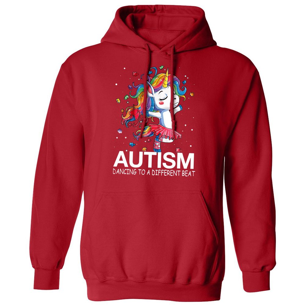 Classic Unisex Hoodie - DQUW8F8D - Red - 5