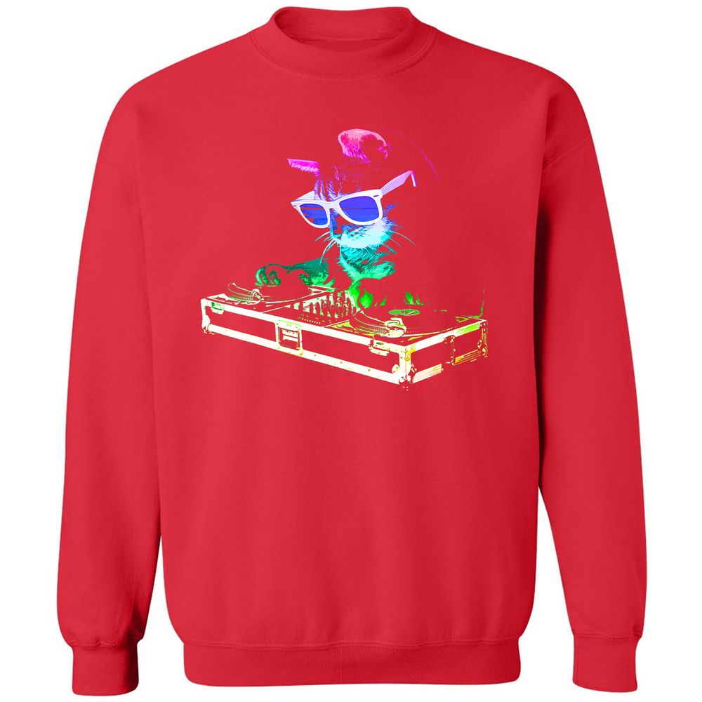 Classic Unisex Sweatshirt - 76LQEJ8U - Red - 5