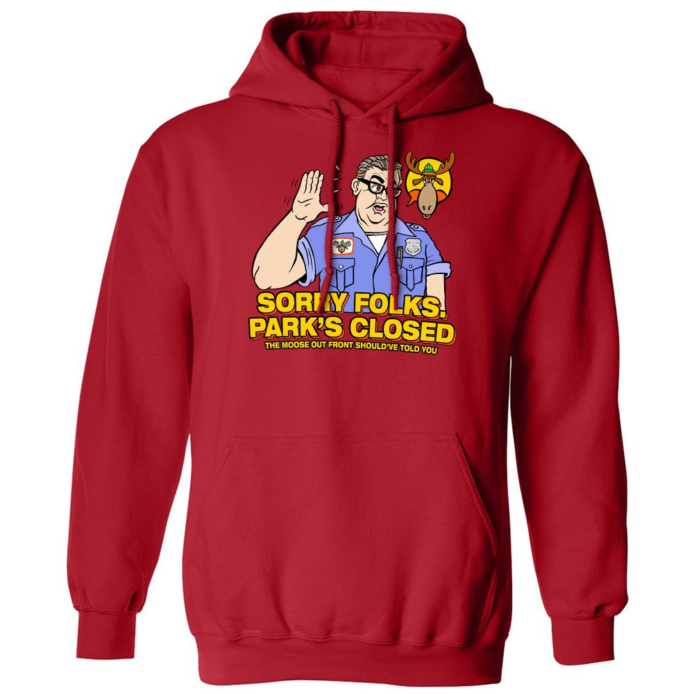 Classic Unisex Hoodie - YLW6CCUF - Red - 5