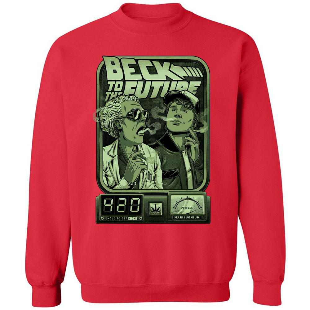 Classic Unisex Sweatshirt - MUNVRX7R - Red - 5