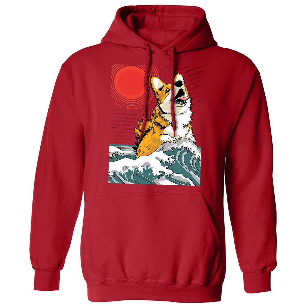 Classic Unisex Hoodie - AJ897PK3 - Red - 5