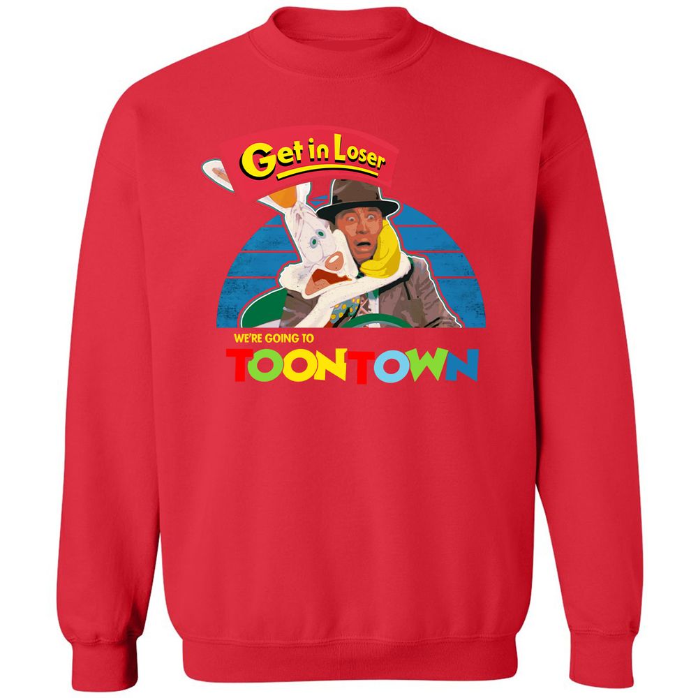 Classic Unisex Sweatshirt - NQRHT97A - Red - 5