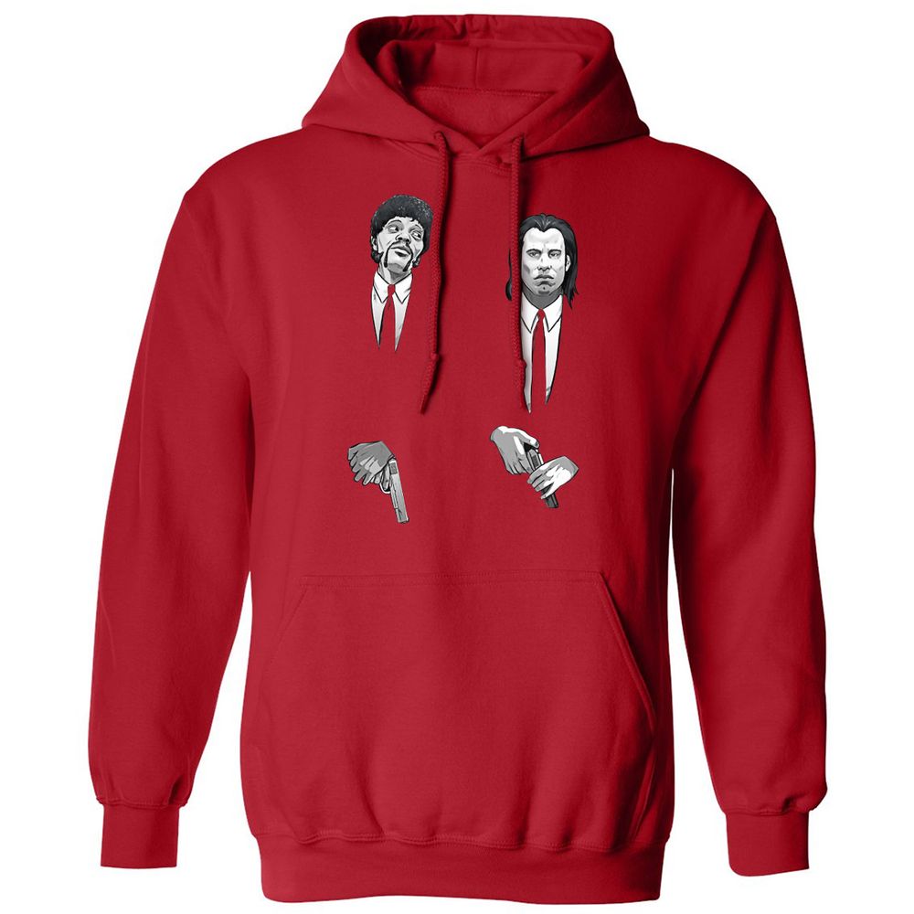 Classic Unisex Hoodie - KJKZ4PY5 - Red - 5