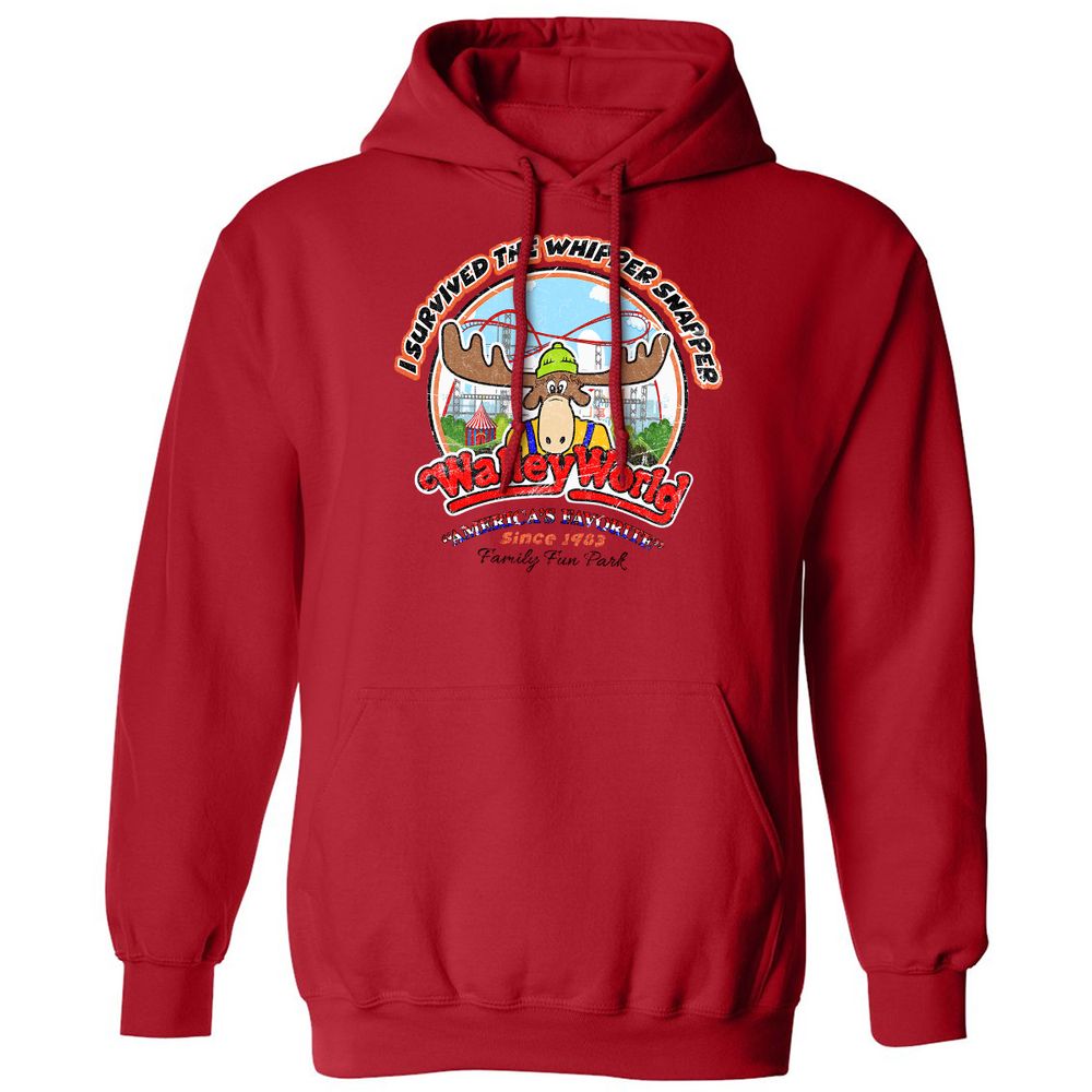 Classic Unisex Hoodie - DX86GJ75 - Red - 5