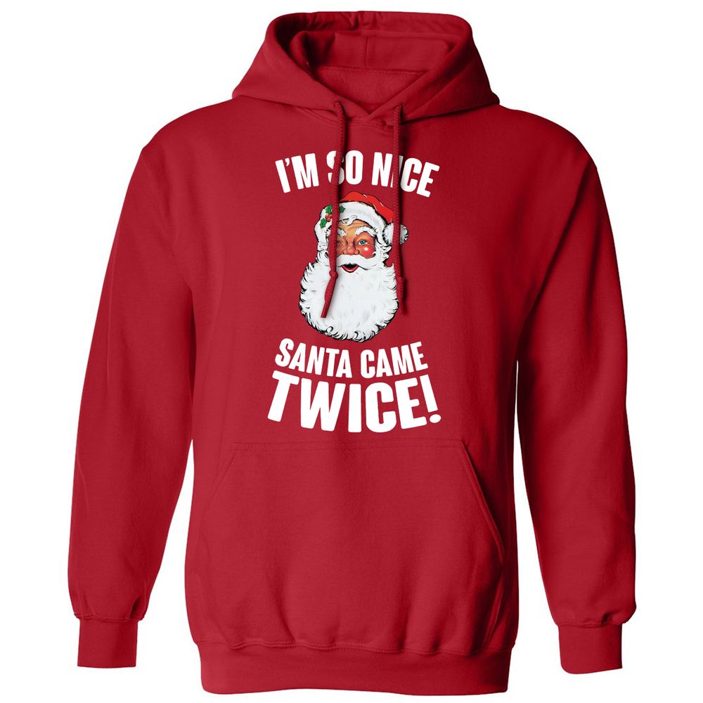 I'm So Nice Santa Came Twice! - Red - 5
