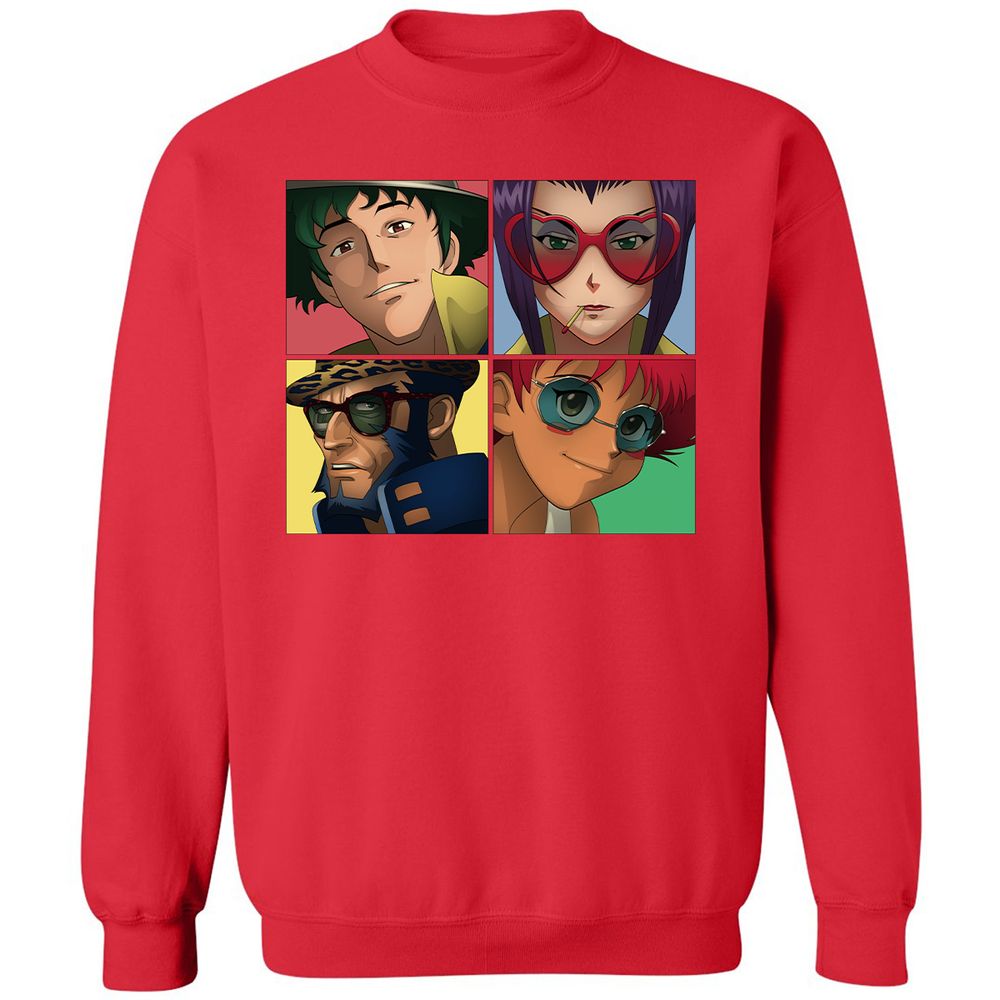Classic Unisex Sweatshirt - BY4WX3AG - Red - 5